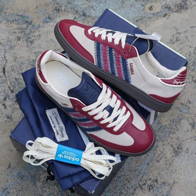 Sepatu Adidas Samba Og X Notitle Red Perfeck Kick 100% Bnib Marsyaanggrita