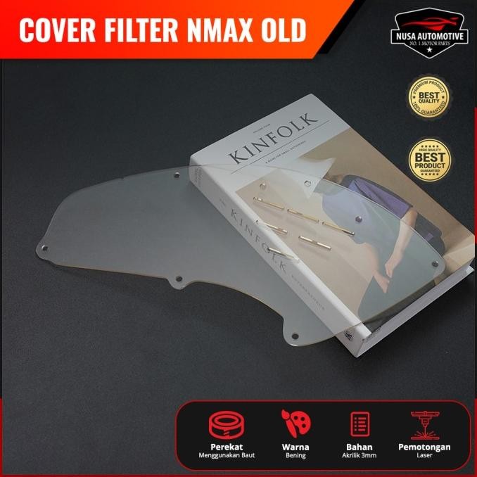 Promo COVER FILTER UDARA NMAX NEW/OLD VARIASI MOTOR TUTUP FILTER UDARA NMAX COD