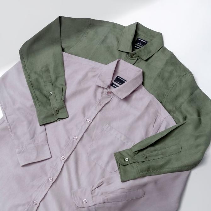 Commongoods Corduroy Long Sleeve Man Shirt Series