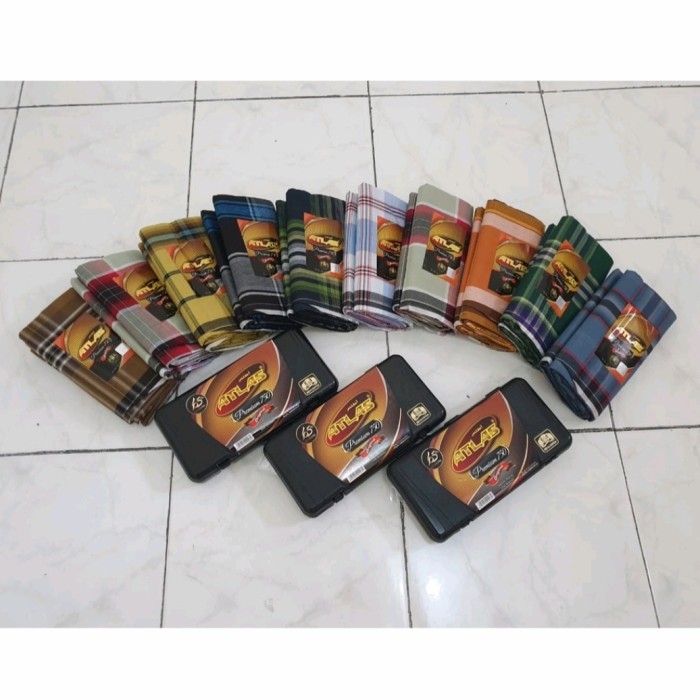 Sarung Atlas Premium 750 Kotak Cepu #Gratisongkir #Sale #Discount
