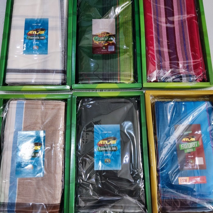 Sarung Atlas Kain Sarung Atlas Tenun Motif Kotak #Gratisongkir #Sale #Discount