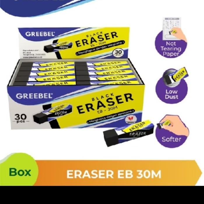 

Penghapus Pensil Berkualitas /5 Pcs