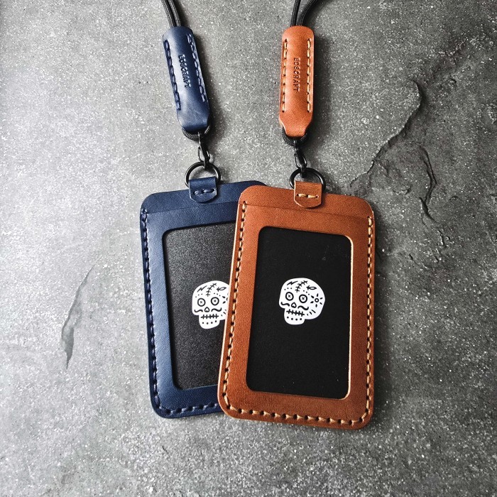 

Bds Jazz - Italian Leather Lanyard Id Card Holder