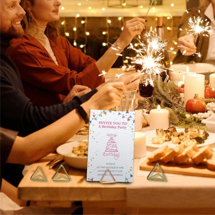 

10Pcs Table Menu Stand Card Holder Price Name Tag Segitiga Display Holder Untuk Toko Roti/Kopi