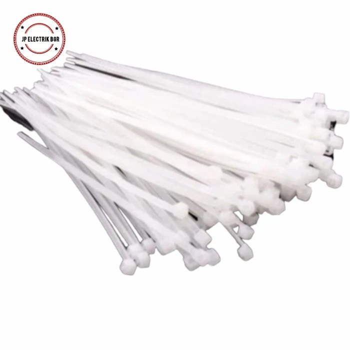 

Kabel Ties 30Cm / Cable Ties 3.6X300Mm Putih