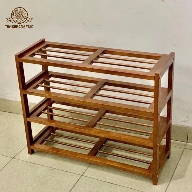 Rak Sepatu Kayu | Wooden Shoe Rack