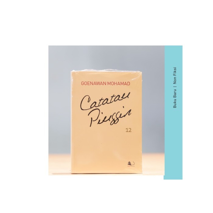 

BUKU CATATAN PINGGIR 12 - GOENAWAN MOHAMAD