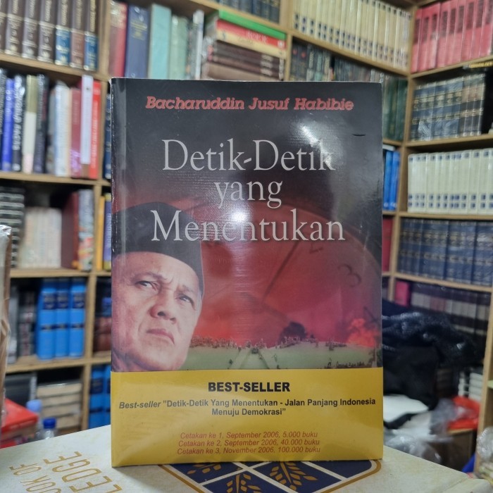 

BUKU DETIK DETIK YANG MENENTUKAN - BACHARUDDIN JUSUF HABIBIE ORIGINAL
