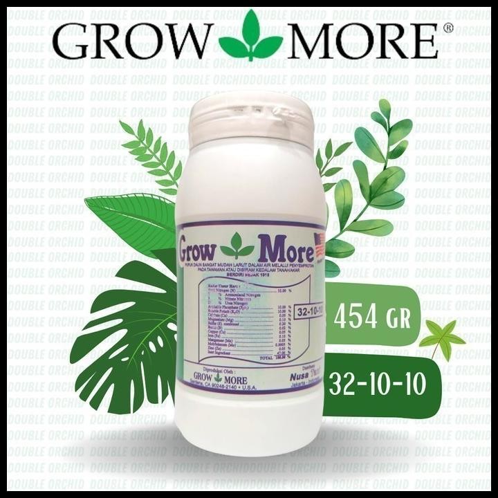 Pupuk NPK GrowMore Daun 32 10 10 dan Bunga 10 55 10 Pupuk Growth More
