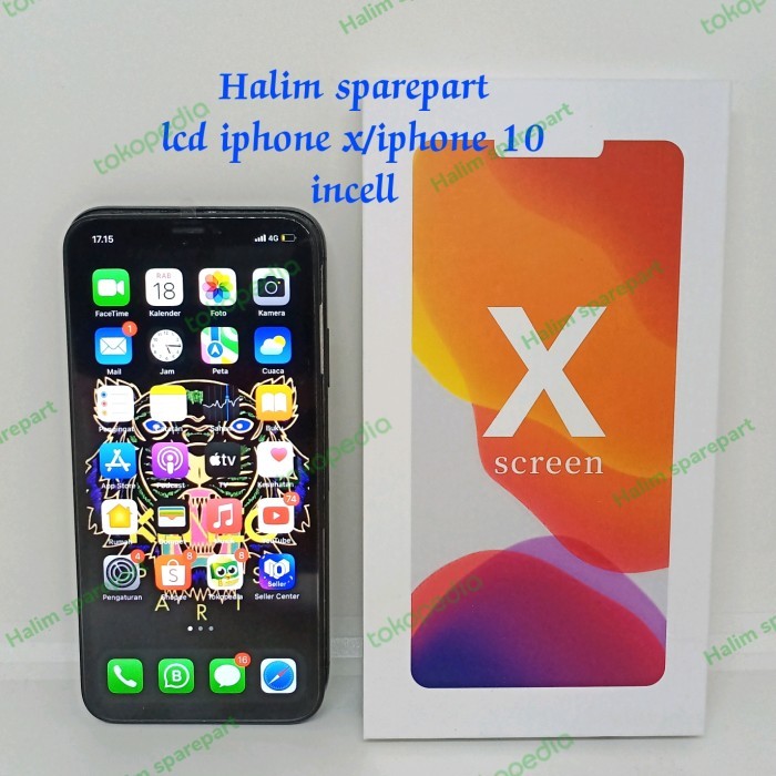 LCD TOUCHSCREEN IPHONE X / IPHONE 10 INCELL ORIGINAL