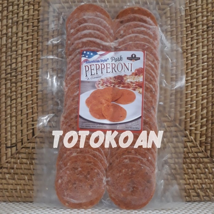 

SVEN'S CHOICE PORK PEPPERONI AMERICAN STYLE DAGING BABI OLAHAN 200 G