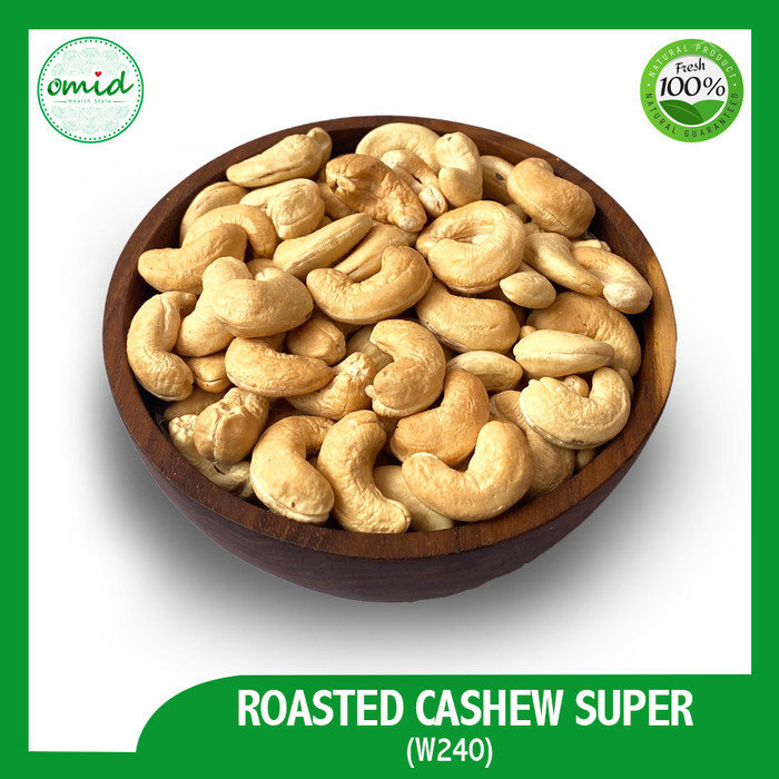 

ROASTED CASHEW SUPER (KACANG MEDE / METE KUPAS SUPER - PANGGANG) 500GR