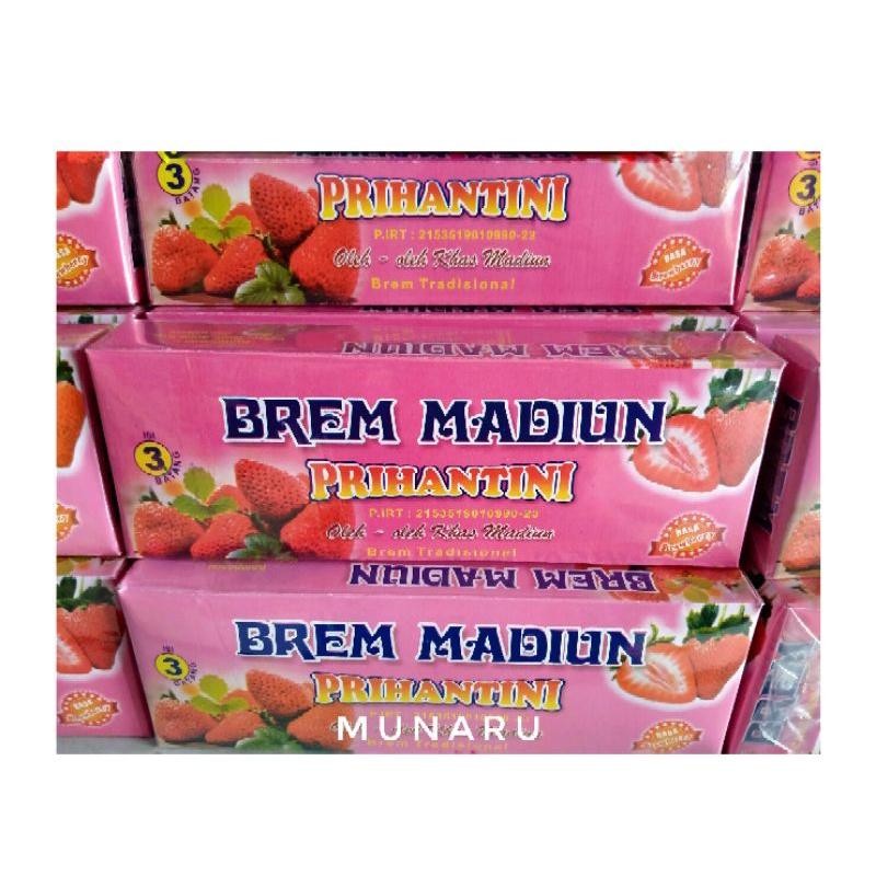 

Brem Madiun Rasa Buah Strawberry Asli Kaliabu Berkualitas