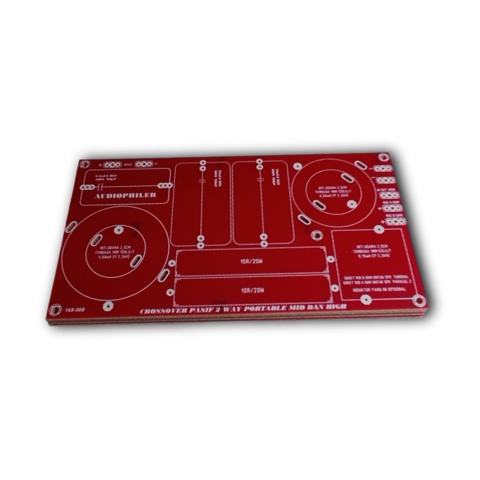 KOMPLIT pcb crossover pasif 2 way
