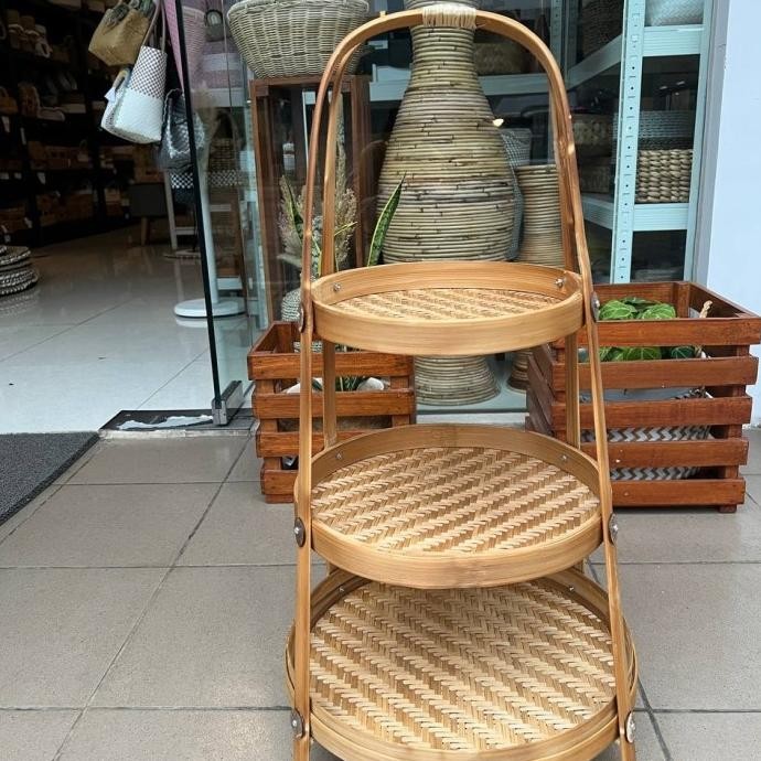 RAK BUMBU DAPUR / TEMPAT BUMBU / RAK BAMBU / RAK BAWANG RB01