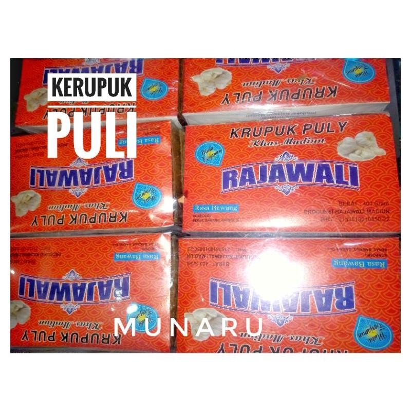 

Kerupuk Puli Rajawali Khas Madiun 400Gr Rasa Bawang Krupuk Lempeng Beras Berkualitas