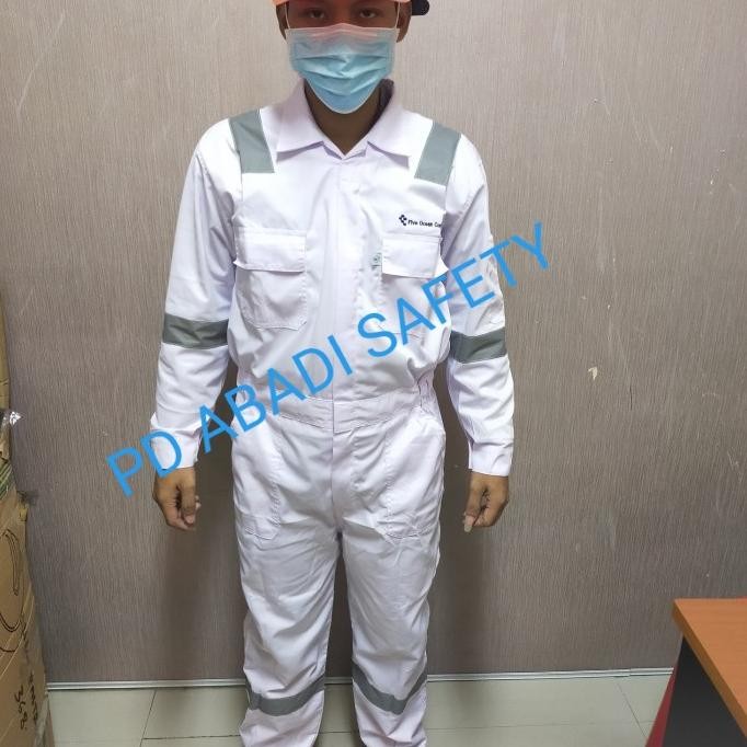 japan Drill wearpack safety model coverall , bahan drill , size M-XL k