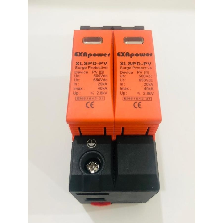 SURGE ARRESTER DC 2P 500V / PV SPD DC 500V / ANTI PETIR DC