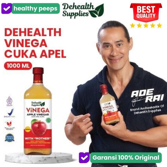 

Dehealth supplies vinega - apple cider vinegar cuka apel nanas organik