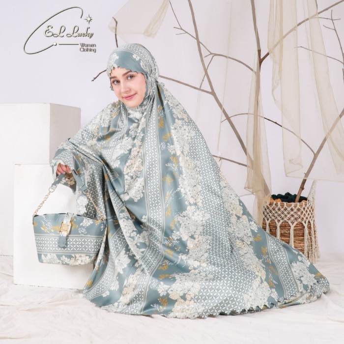 Minajshop Mukena Silk Premium Dewasa Mukena Travel Mukenah Satin Silk Jumbo Dewasa Mukena Terbaru