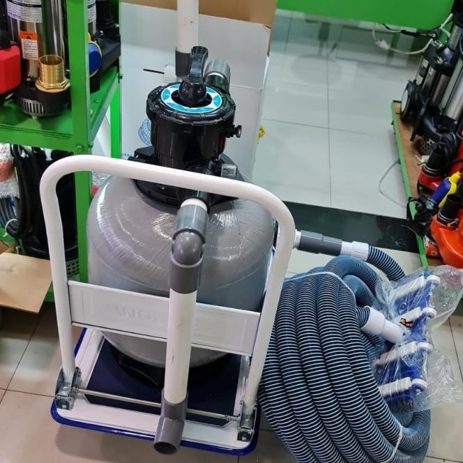 Pompa Kolam Renang Portable Custom China Lengkap Filter Pasir Stick