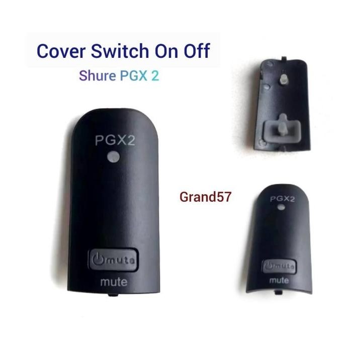 Sale Cover Tombol Mic On Off Mute Switch Button Microphone Shure Pgx 2 Pgx2
