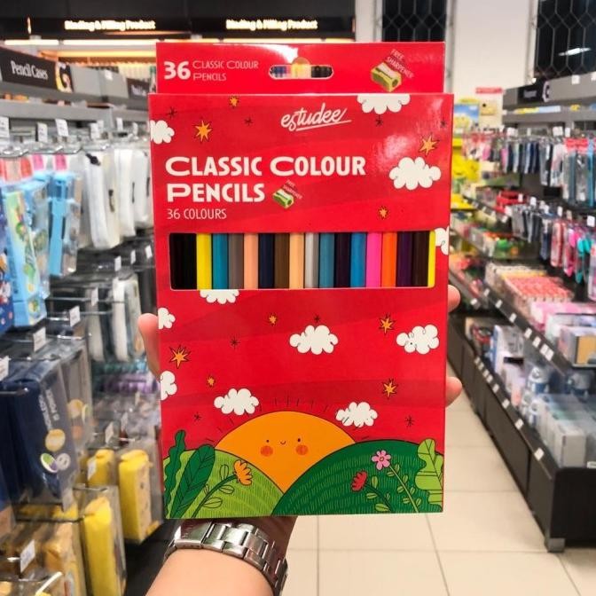 

PROMO Estudee Classic Color Pencil 36 Warna