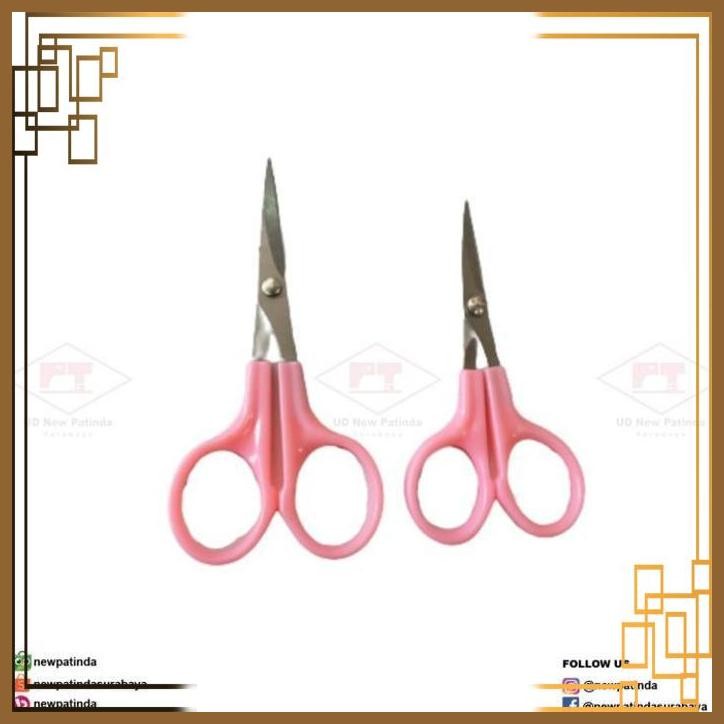 

[NPD] GUNTING BORDIR - GUNTING APLIKASI UJUNG LENGKUNG UKURAN 3,5" MURAH