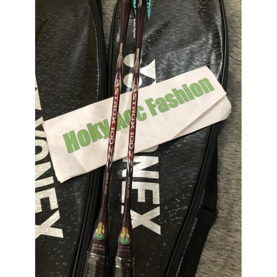 Diskon Yonex Astrox 100 Zz Kurenai + Senar + Grip Astrox 100Zz Original