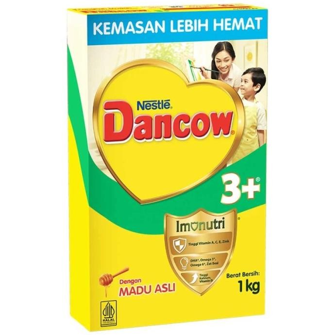 

Dancow 3+ Nutritods Madu Flavour 1Kg - Susu Formula Anak 3-5 Tahun 1Kg Promo