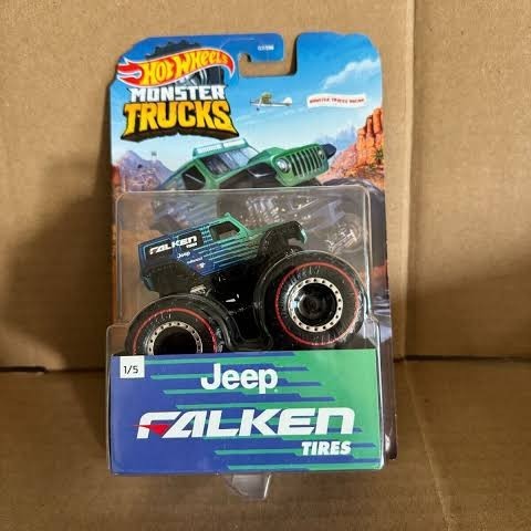 Hot Wheels Monster Truck - Jeep Falken