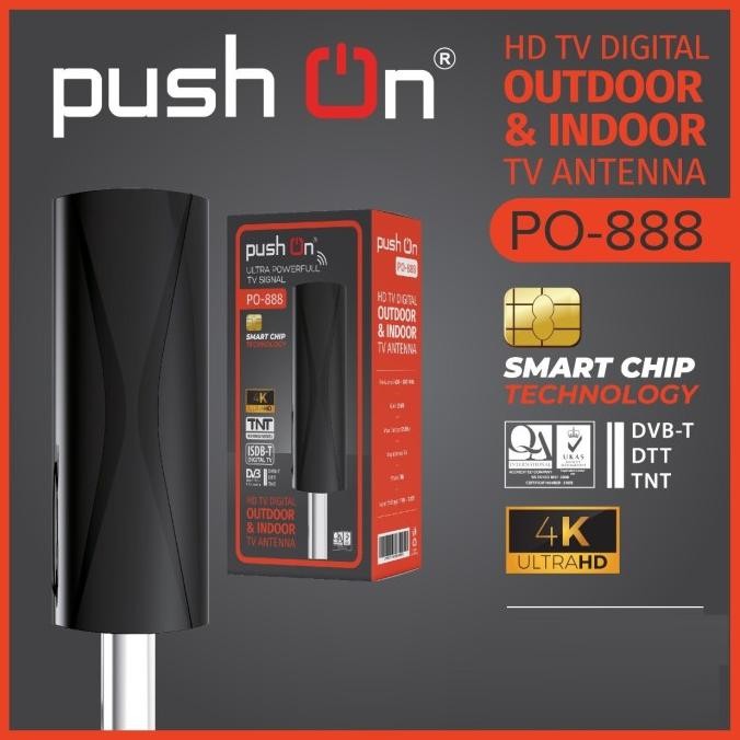 ANTENA TV DIGITAL PUSH ON 888 PROMO