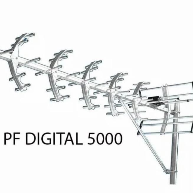 ANTENA PF DIGITAL 5000 OUTDOOR ANTENA TV DIGITAL/ANALOG TV BARU