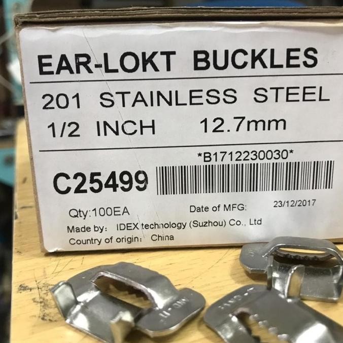 

Clamp buckles 1/2" band it USA