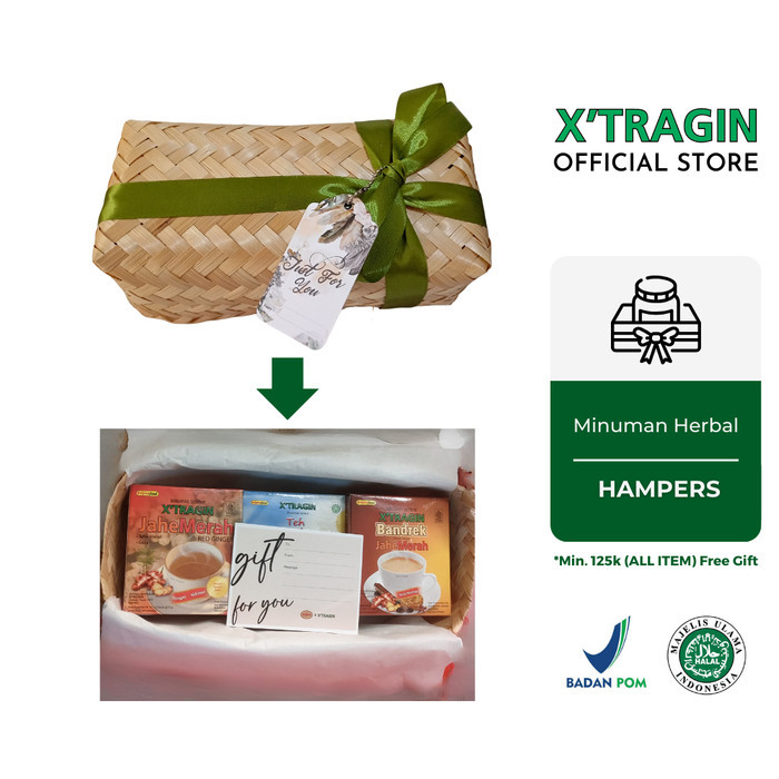 

PARSEL X'TRAGIN BESEK HADIAH MINUMAN HERBAL HAMPERS