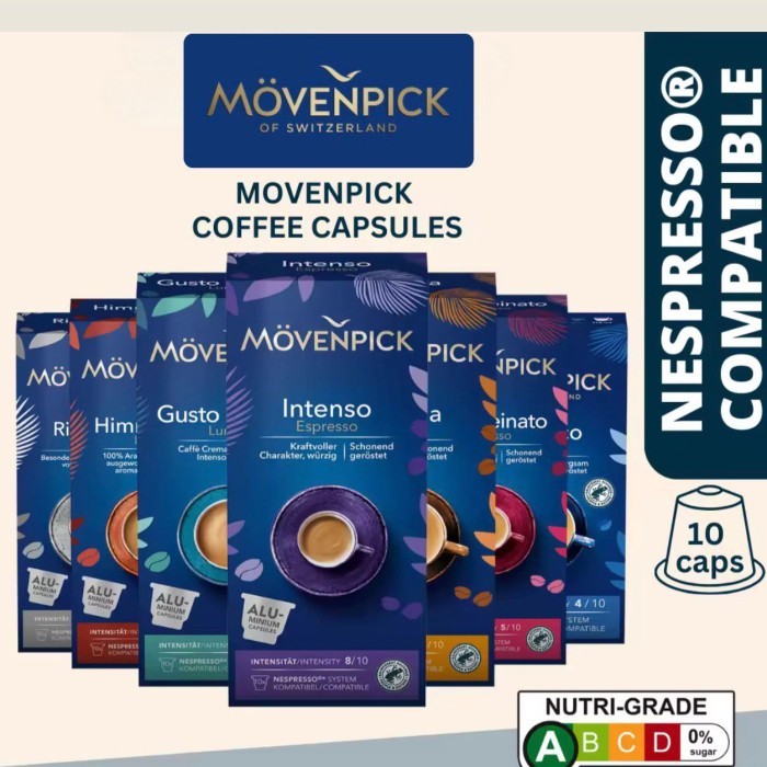

TERBARU! MOVENPICK Nespresso Compatible Coffee Capsule ORIGINAL