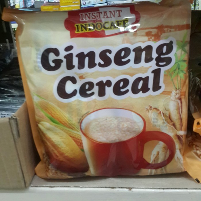 

TERBARU! INDOCAFE GINSENG CEREAL 30 SACHET @ 35 GR