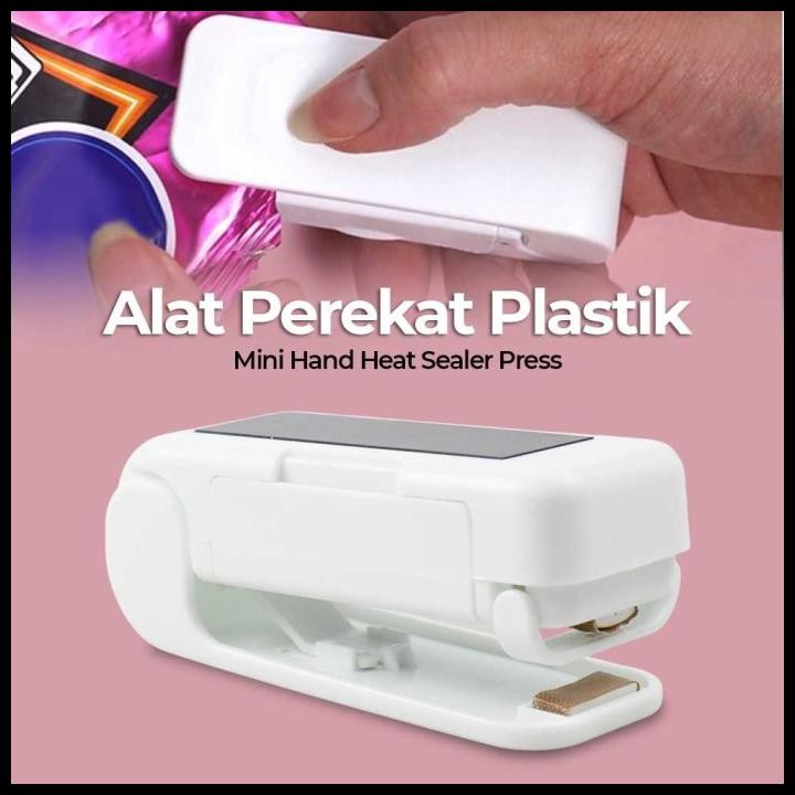 Press Plastik Makanan Mini Hand Sealer Listrik Alat Perekat Portable