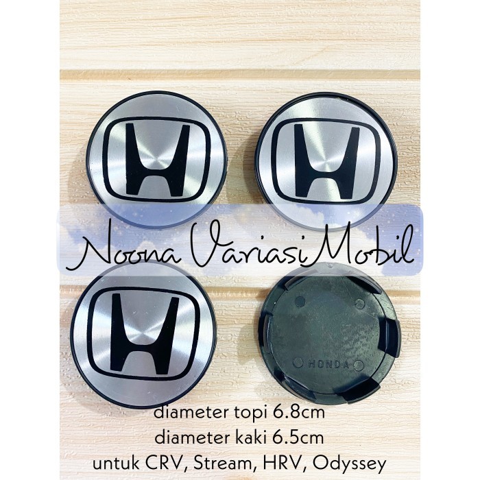 Tutup Dop Velg Ori Honda Crv Hrv Stream Odyssey Model Mengkilap