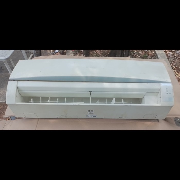 BARU Body Cover Casing Indoor AC 1/2 PK Sharp Thailand AH-A5MEY Original Bekas