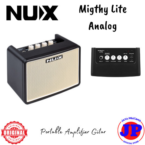 Nux Mighty Lite Analog Portable Amplifier Gitar