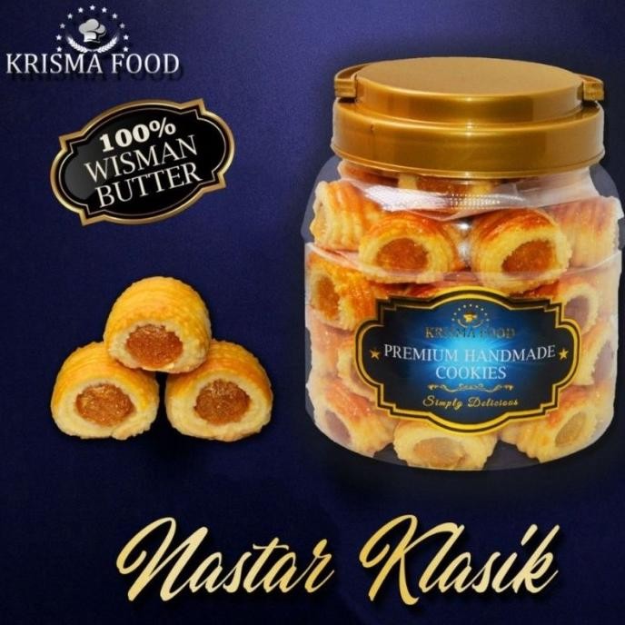 

NASTAR KLASIK PREMIUM KRISMA FOOD NASTAR LUMER WISMAN 320GR