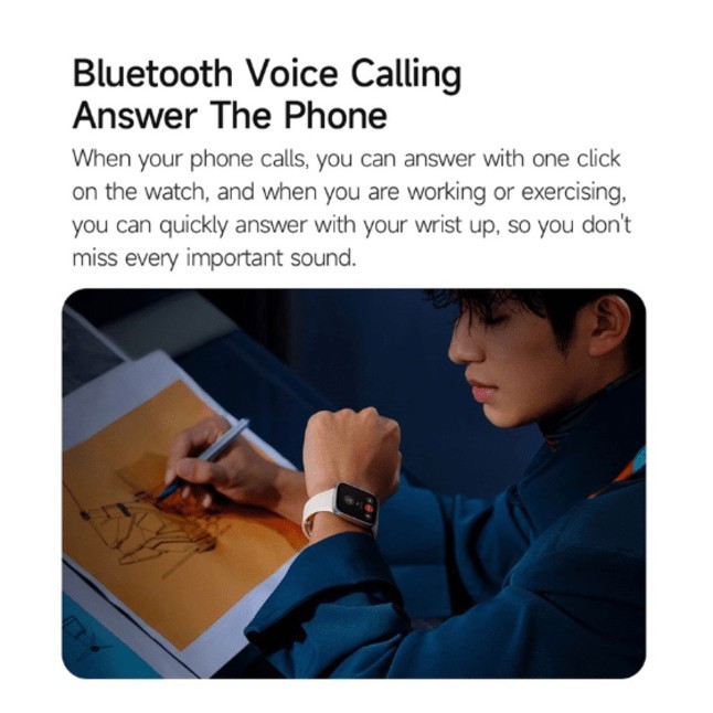 Xiaomi Redmi Watch 3 Smartwatch 1.75'' AMOLED Jam Tangan Smart Watch