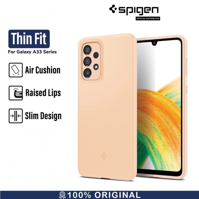 SPIGEN Case Samsung A33 5G Thin Fit Original RESMI