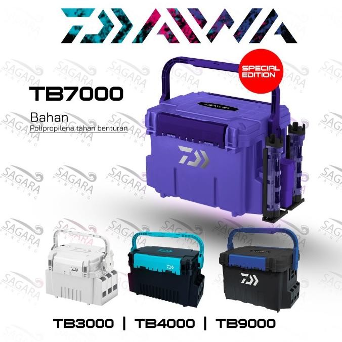 Box Pancing Tackle Box Daiwa TB 3000 | 4000 | 5000 | 7000 | 9000