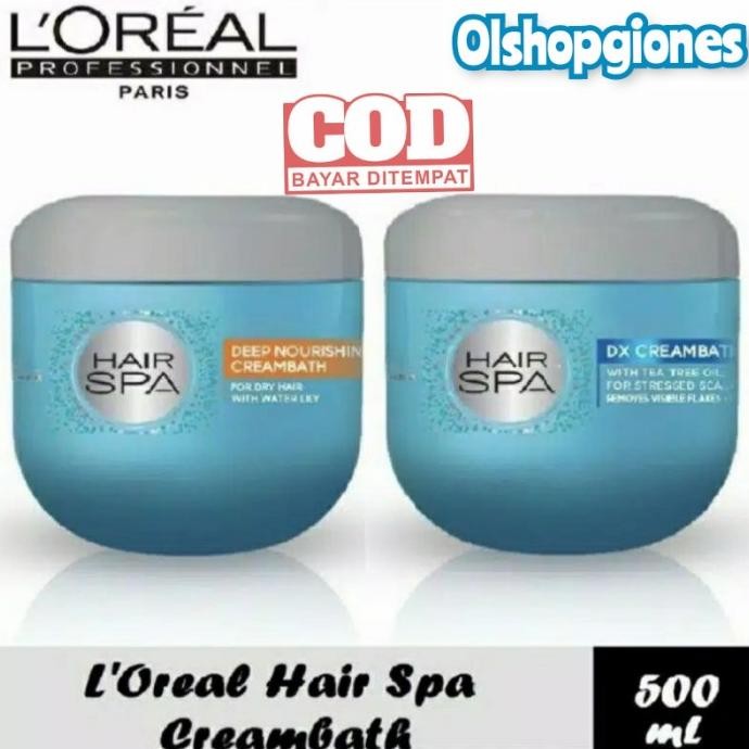 L'OREAL LOREAL HAIR SPA 500ML CREAMBATH MASK MASKER