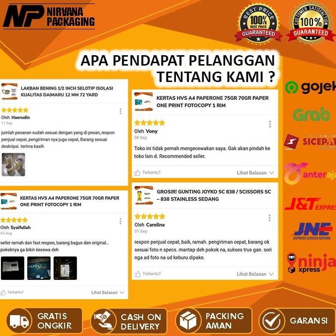 

[Gojek/Grab] Kertas Hvs A4 Paperone 75Gr 70Gr Paper One Print Fotocopy Original Dan Terlaris