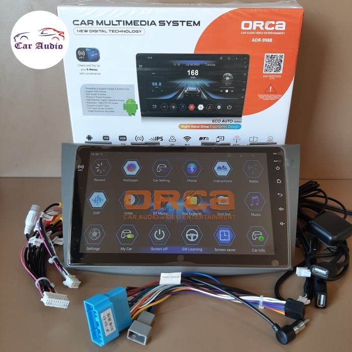 Head Unit Android Ertiga 9 Inch Android Orca Nfc Ram 2/64 Gb Suzuki Ertiga Ready