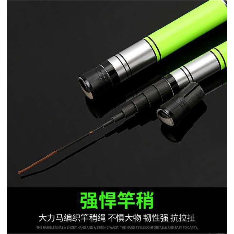 Joran Pancing Pole Tegek Bahan Carbon Fiber Fishing Rod
