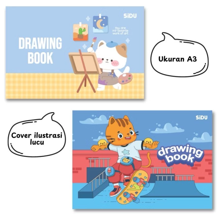 

SALE TERLARIS BUKU GAMBAR DODO A3 1 PACK / BUKU MENGGAMBAR A3 DODO READYY